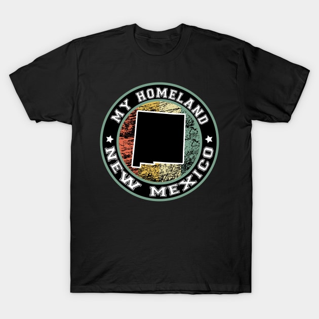 Homeland New Mexico state USA vintage T-Shirt by LiquidLine